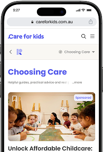 CareForKids app preview